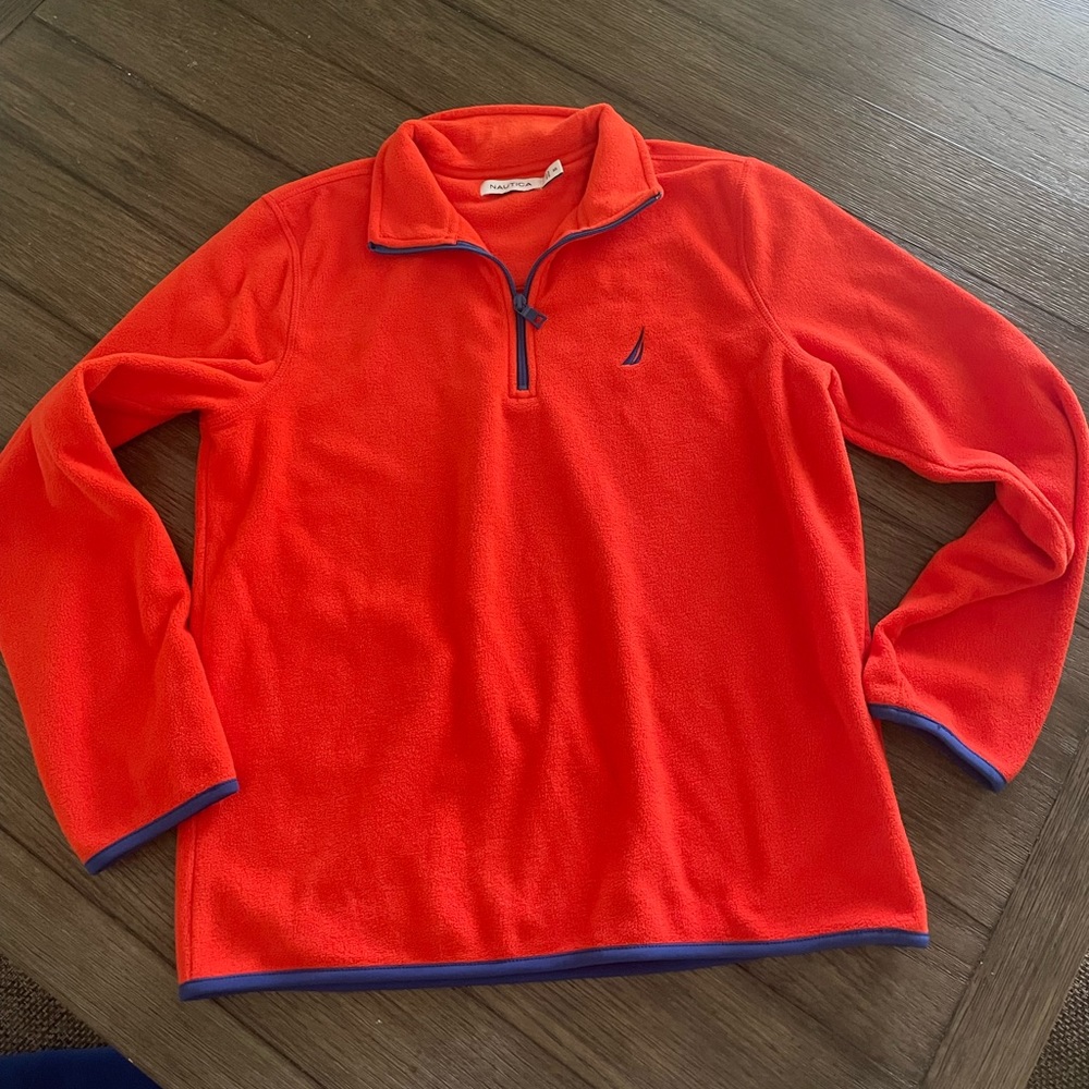 EUC Men’s XS Nautica Quarter Zip Fleece